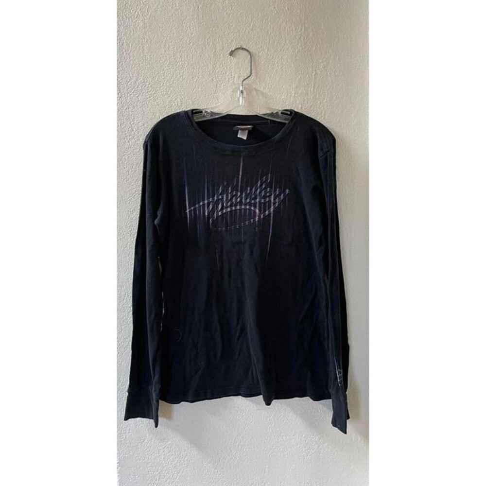 Black Harley Davidson Long Sleeved Shirt